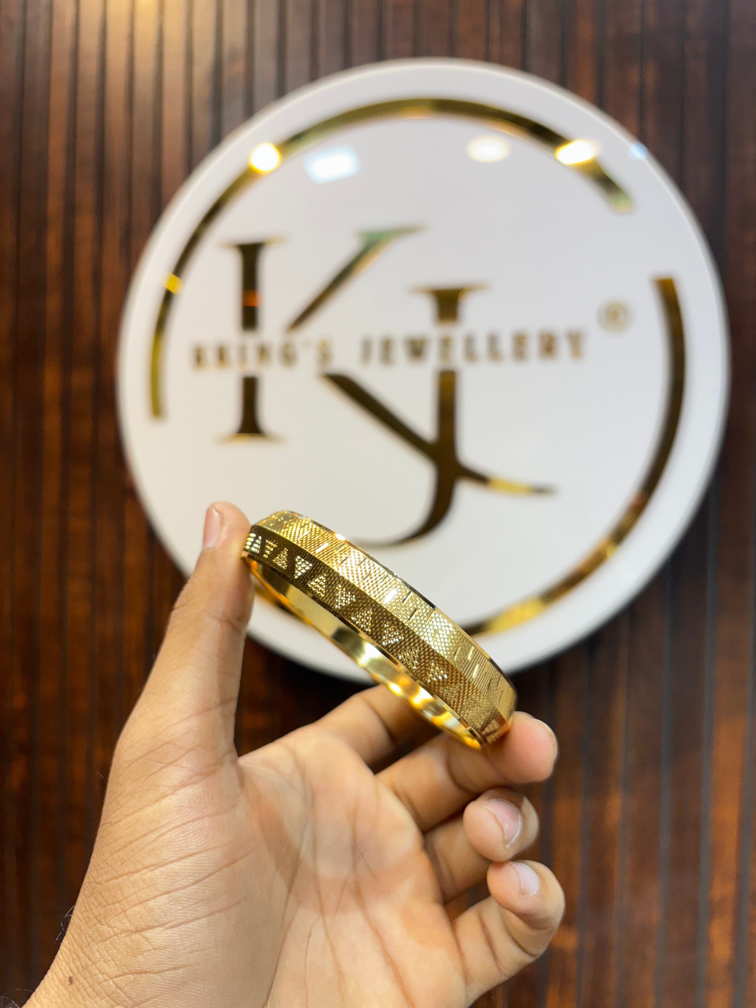 GOLD PLATED KADA....🔥✅