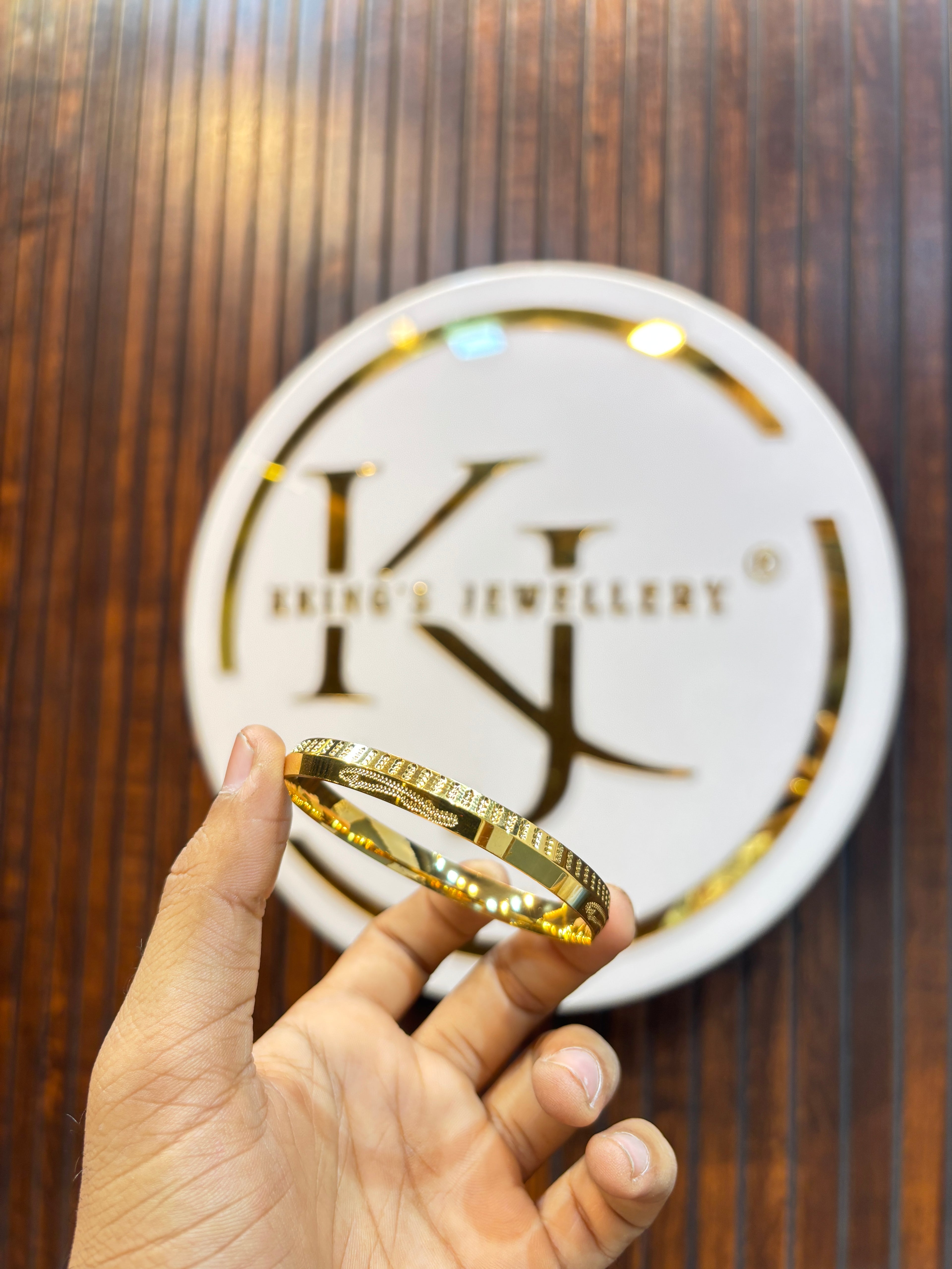 GOLD PLATED KADA....🔥✅