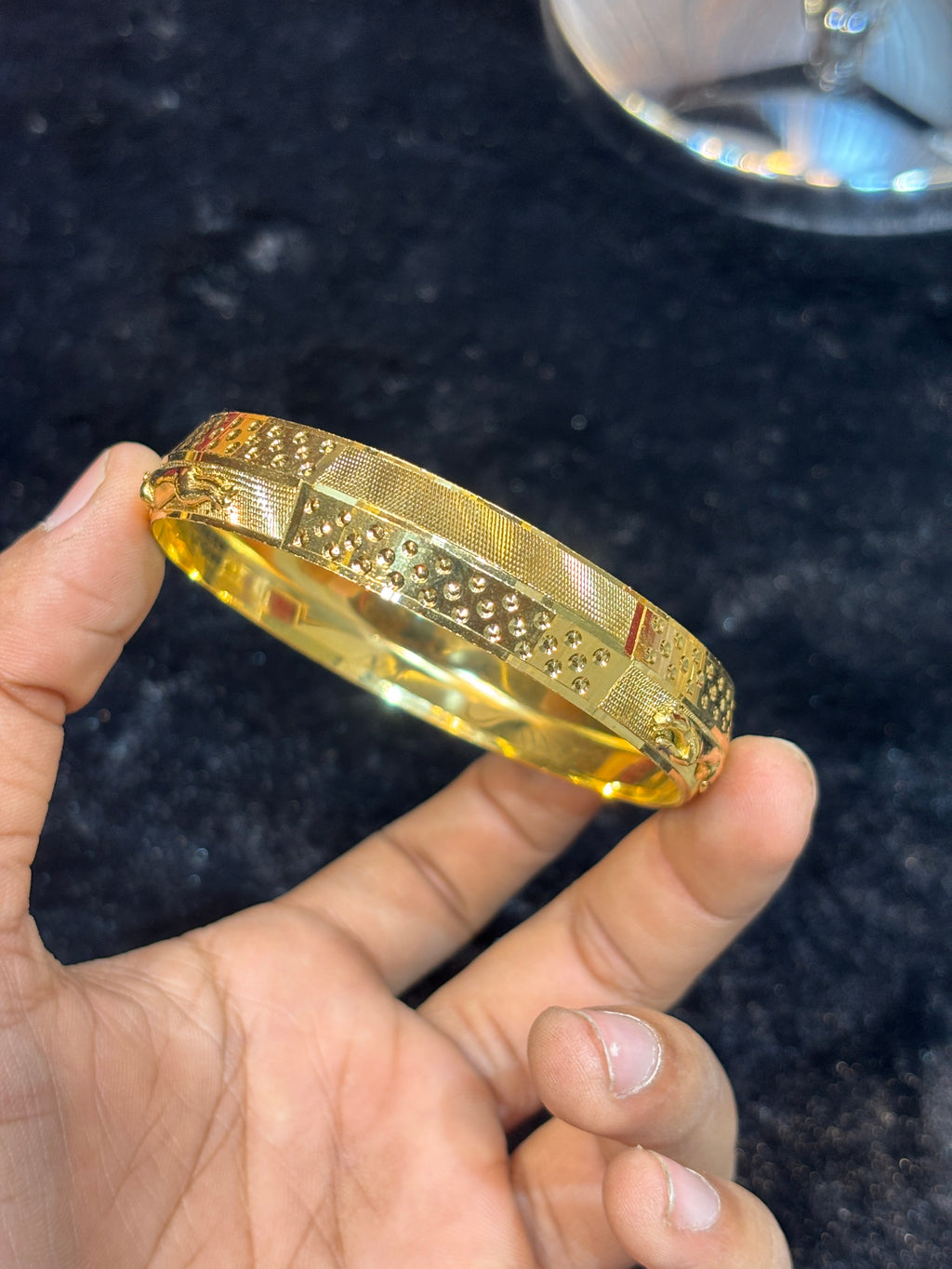 GOLD PLATED JAGUAR KADA....🔥✅