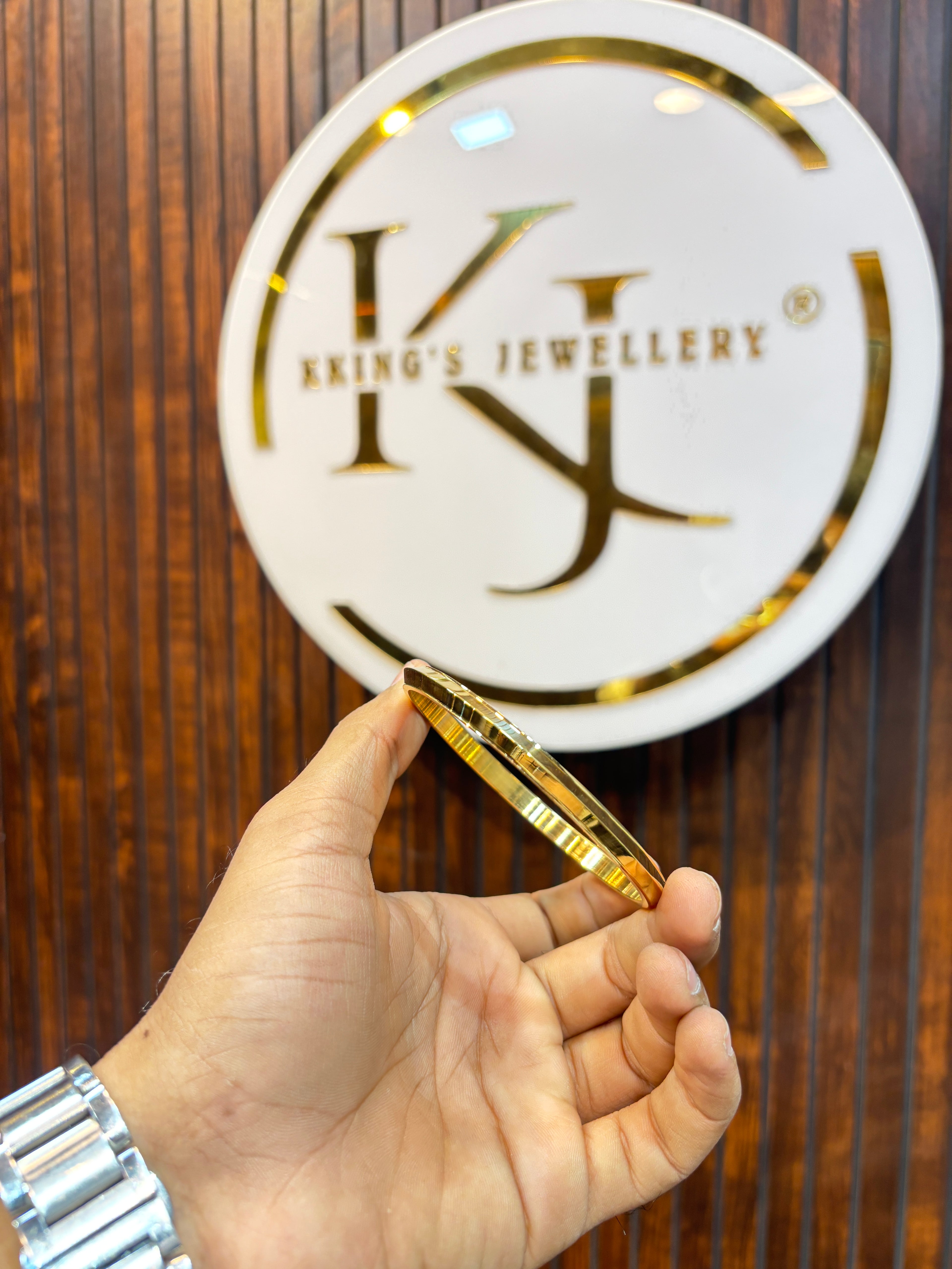 GOLD PLATED KADA....🔥✅