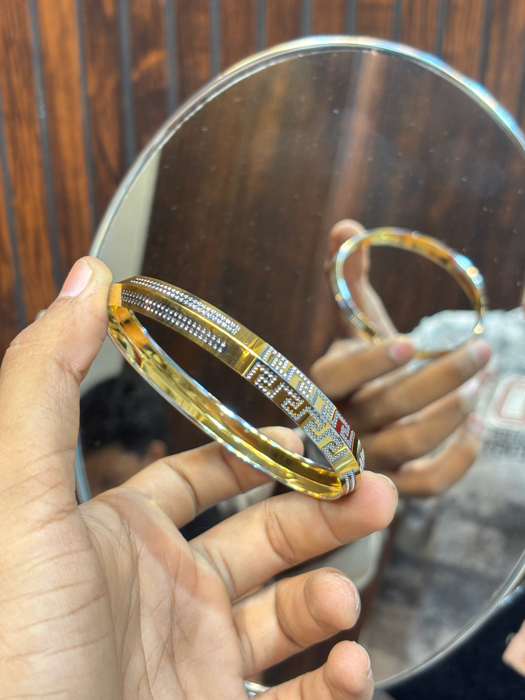 GOLD PLATED KADA....🔥✅
