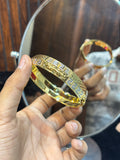GOLD PLATED JAGUAR KADA....🔥✅